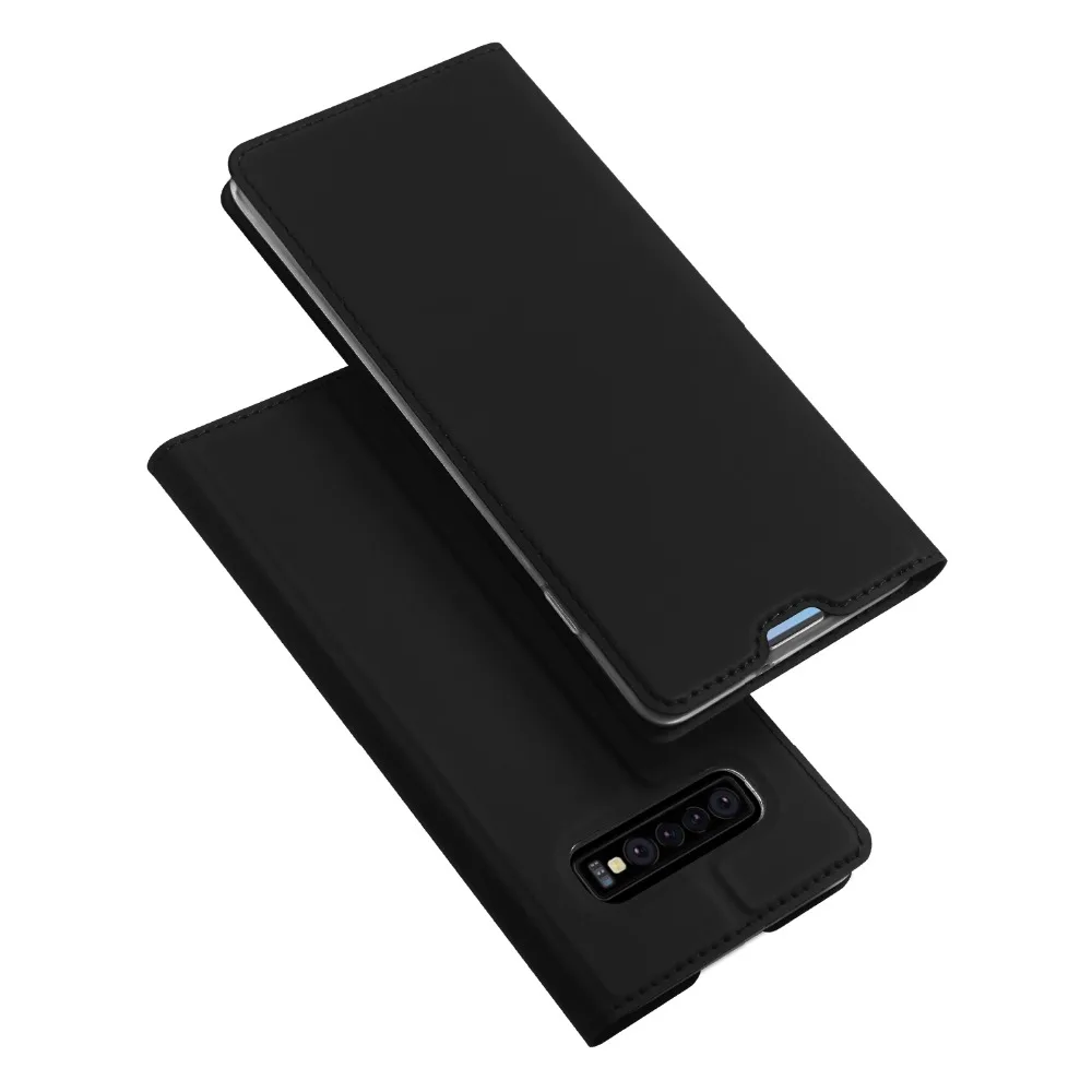 Модный Роскошный кожаный чехол для Samsung Galaxy S10 6 1 дюйма с откидной крышкой из