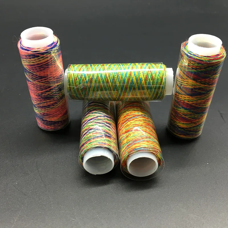 5 шт. Набор радужных ниток для шитья рукоделия|embroidery supplies|quilting suppliesthread sewing |