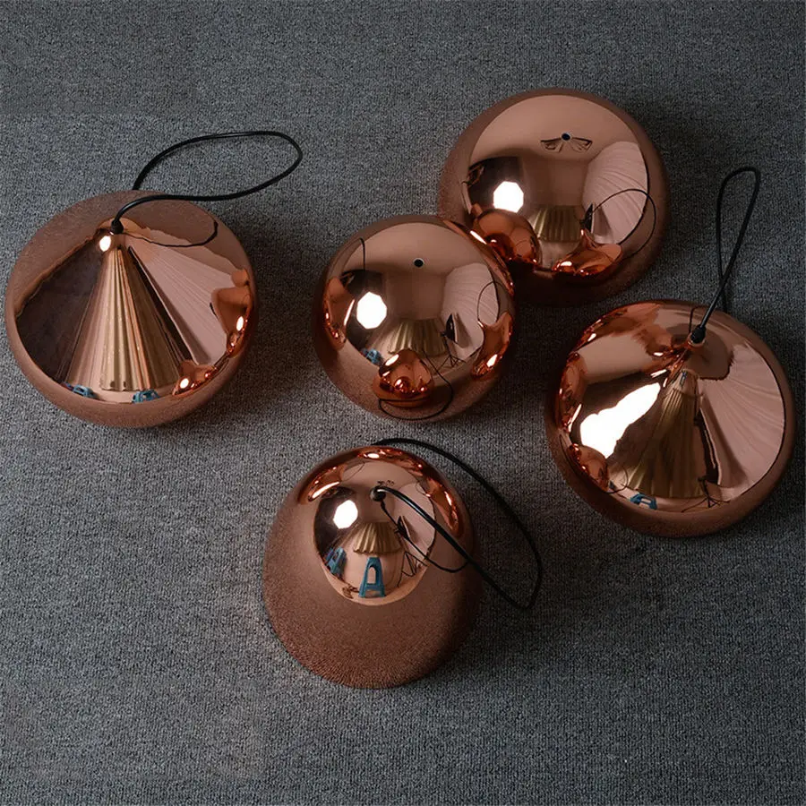 Металлические подвесные светильники nordic rose gold для столовой гостиной домашний