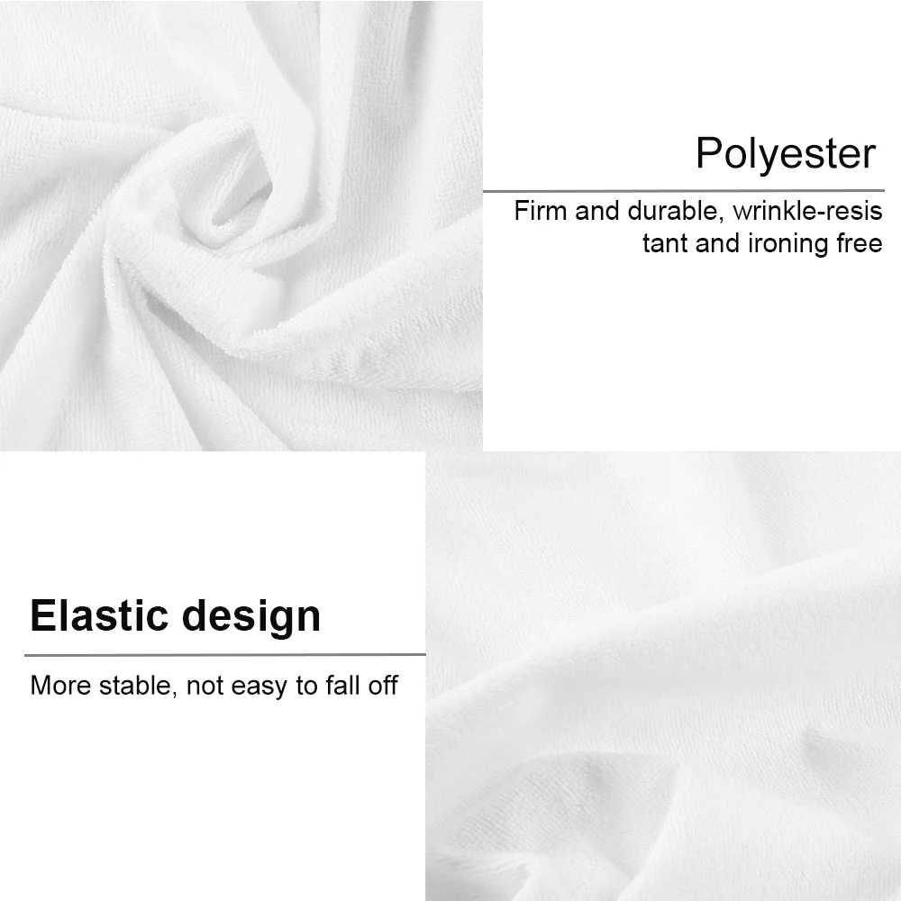 

Solid Fitted Sheet Mattress Cover Four Corners With Elastic Band Bed Sheet