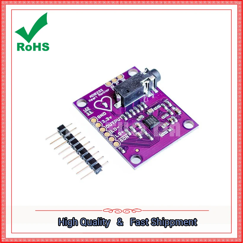 8232 AD8232 Φ панель модуля контроля сердечного ритма ECG|ecg sensor|board moduleboard sensor |