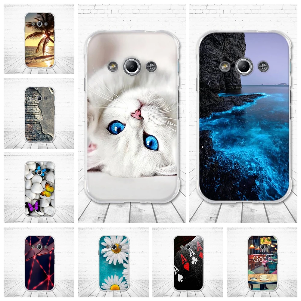 Чехол для Samsung Galaxy Xcover 3 мягкий силиконовый чехол из ТПУ XCover3 G388F | Мобильные