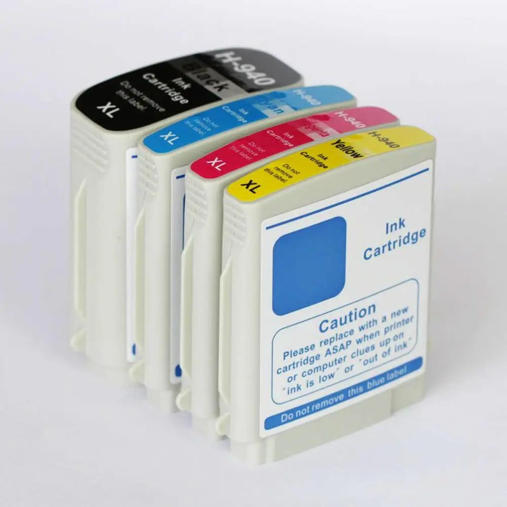 

1Set 4 PCS Third Party Brand refilled ink replacement for HP 940 940XL HP940 HP940XL 8000 8500 8500A A809A A811A A909b A910a