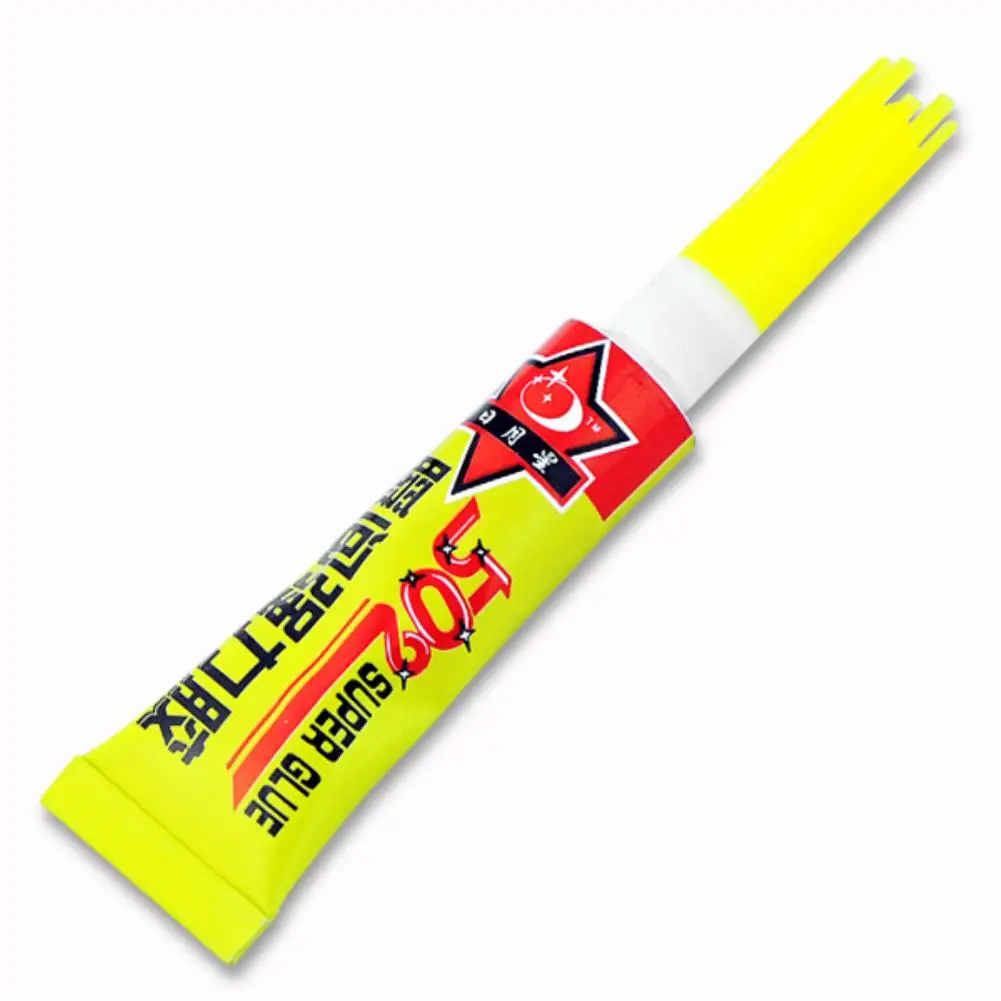 

3Pcs/lot Instant Quick-drying Cyanoacrylate Adhesive Strong Bond Fast Leather Rubber Metal 3g Office sole 502 Super Glue