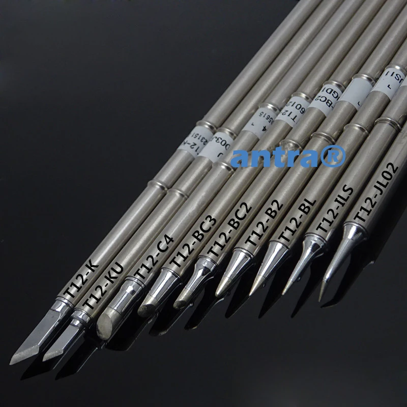 Наконечники паяльника T12 SeriesT12 ILS K KU C4 BC3 BC2 BL B2 JL02 наконечники с быстрым нагревом