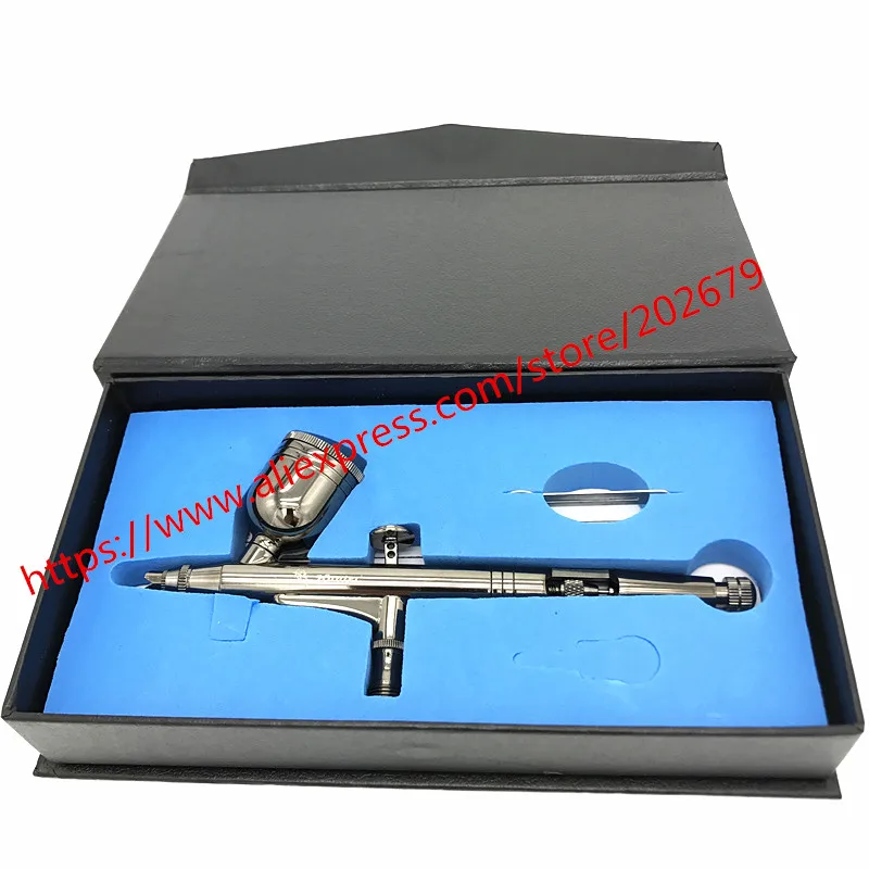 0,3 мм Двойное действие ручка аэрографа Аэрограф Распылитель ручка-распылитель для дизайна ногтей/татуировки тела спрей/Торт/модели игрушек