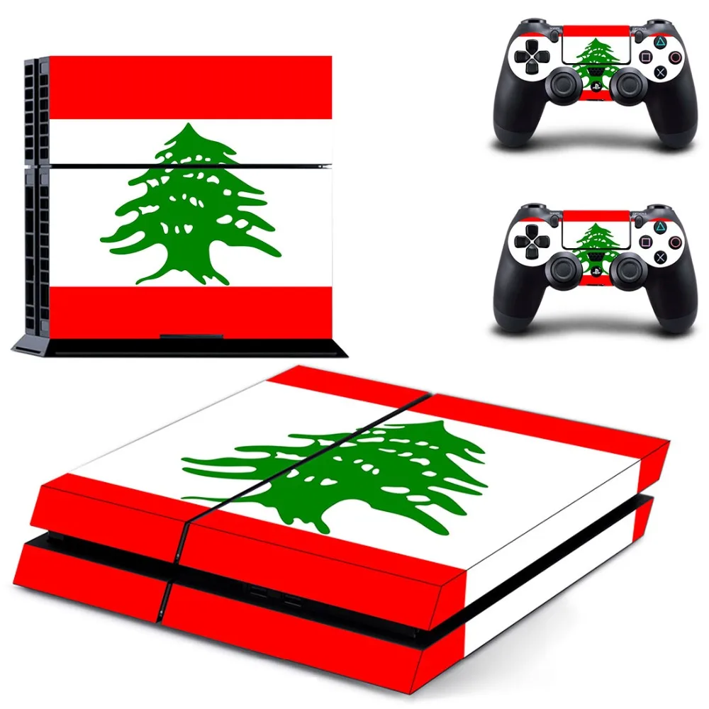 Наклейка с национальным флагом для PS4 Виниловая наклейка Playstation 4 консоли Dualshock и 2