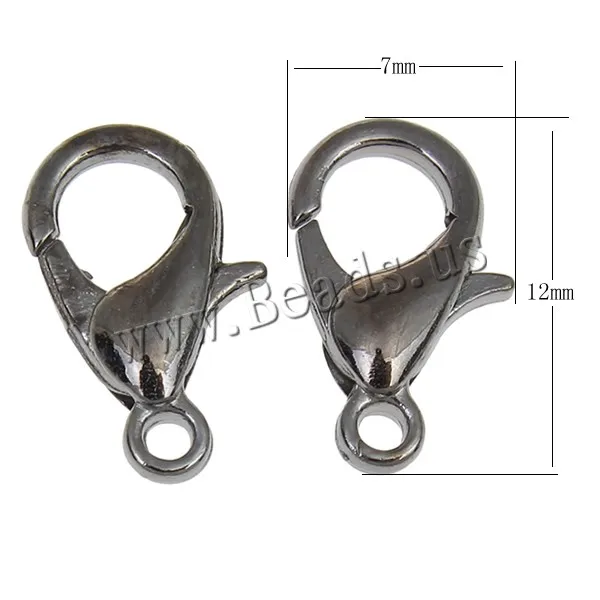 100 шт./пакет ювелирное изделие сплав бронза золото розовое пистолет черное кольцо