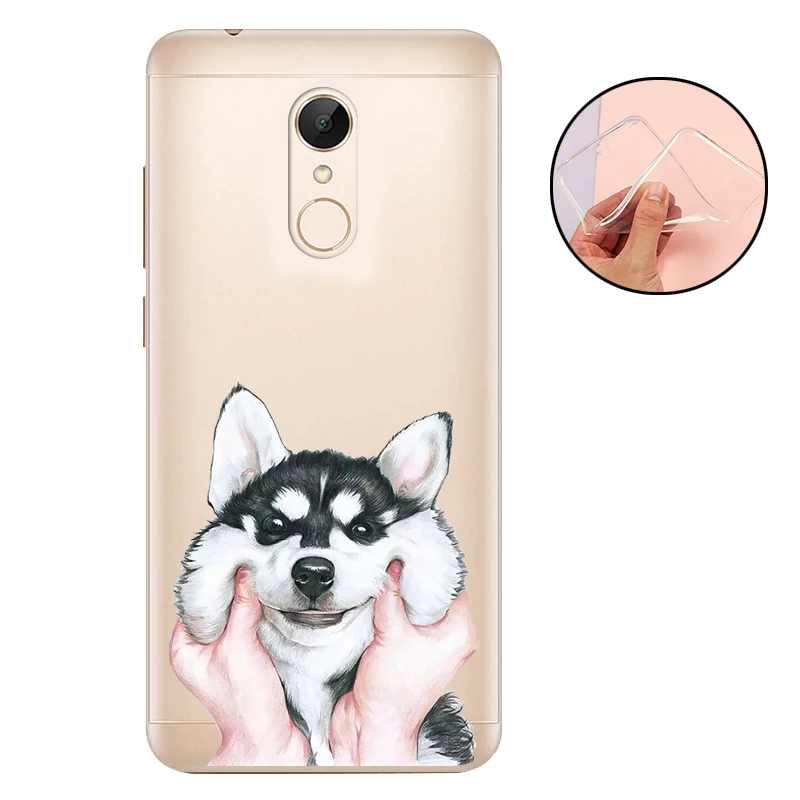 AHSQCT Чехол из ТПУ для Xiaomi Redmi 5 plus, чехол на заднюю панель для Xiaomi Redmi 5, чехол для Xiaomi Redmi 5 plus, защитный чехол для телефона, чехол s - Цвет: AHSQCT