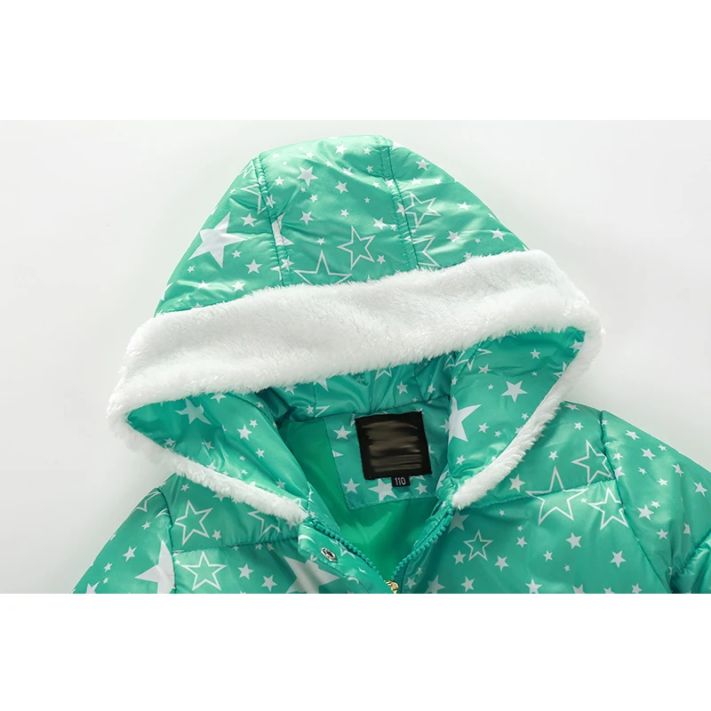 Парки для девочек зимняя куртка детская верхняя одежда детское пальто на пуху