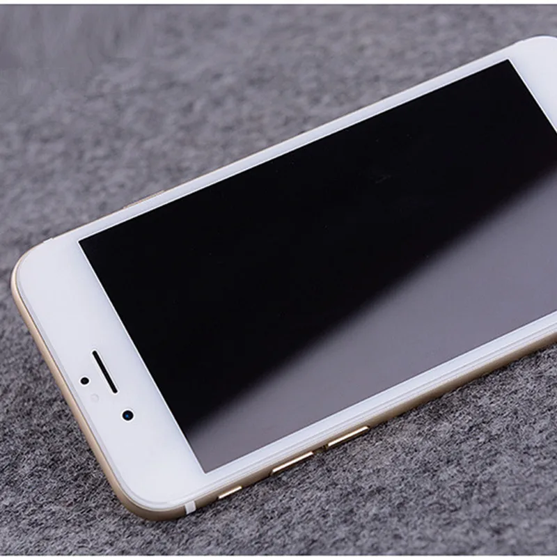 Защитное стекло на экран с рамкой для смартфонов Apple iPhone 5-10 SE закаленное