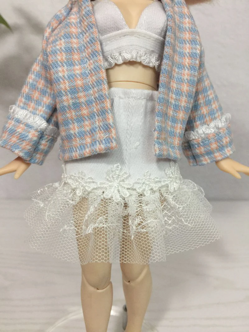 1 комплект одежды для кукол 30 см пиджак + юбка нижнее белье Blyth ob24 Licca Barbies Kurhn