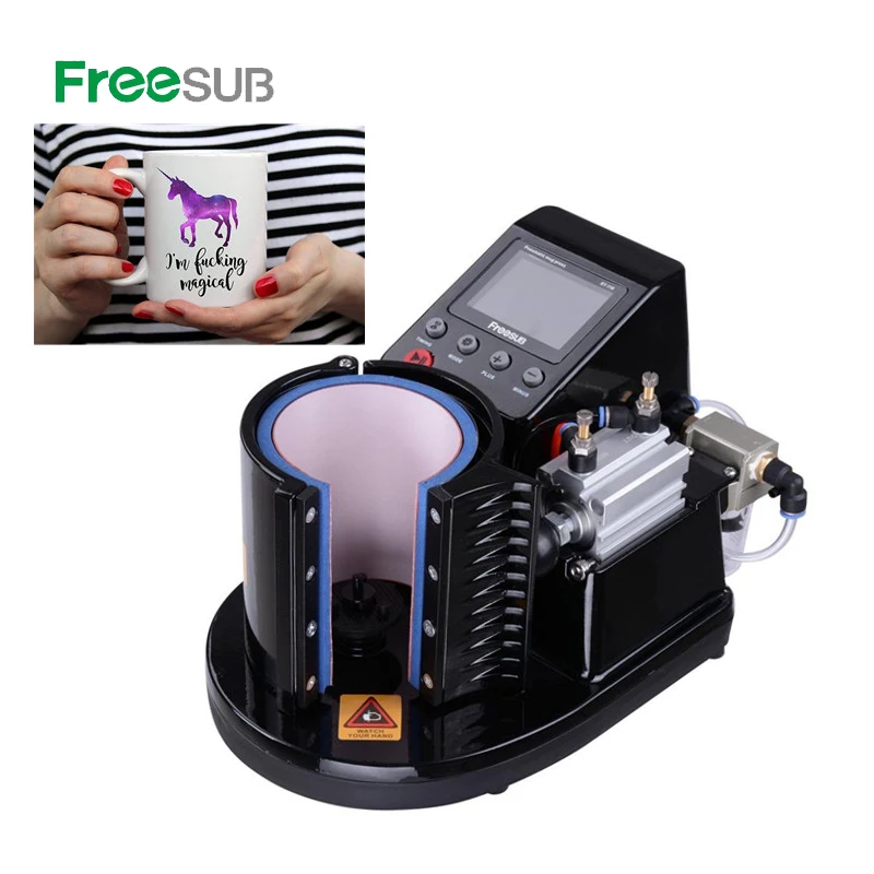 ST110 пневматическая кружка термопресс машина сублимационный принтер цифровая