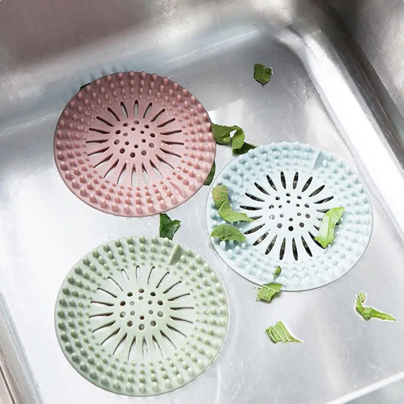 1 шт. силиконовый фильтр для раковины и ванной|Фиксаторы заколки волос| |