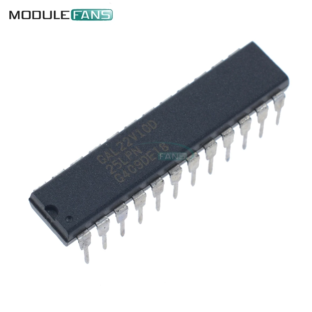 Решетки DIP 24 P PIN пятно прямые выстрел IC GAL22V10D 15LP Diy Электронный|Интегральные схемы|