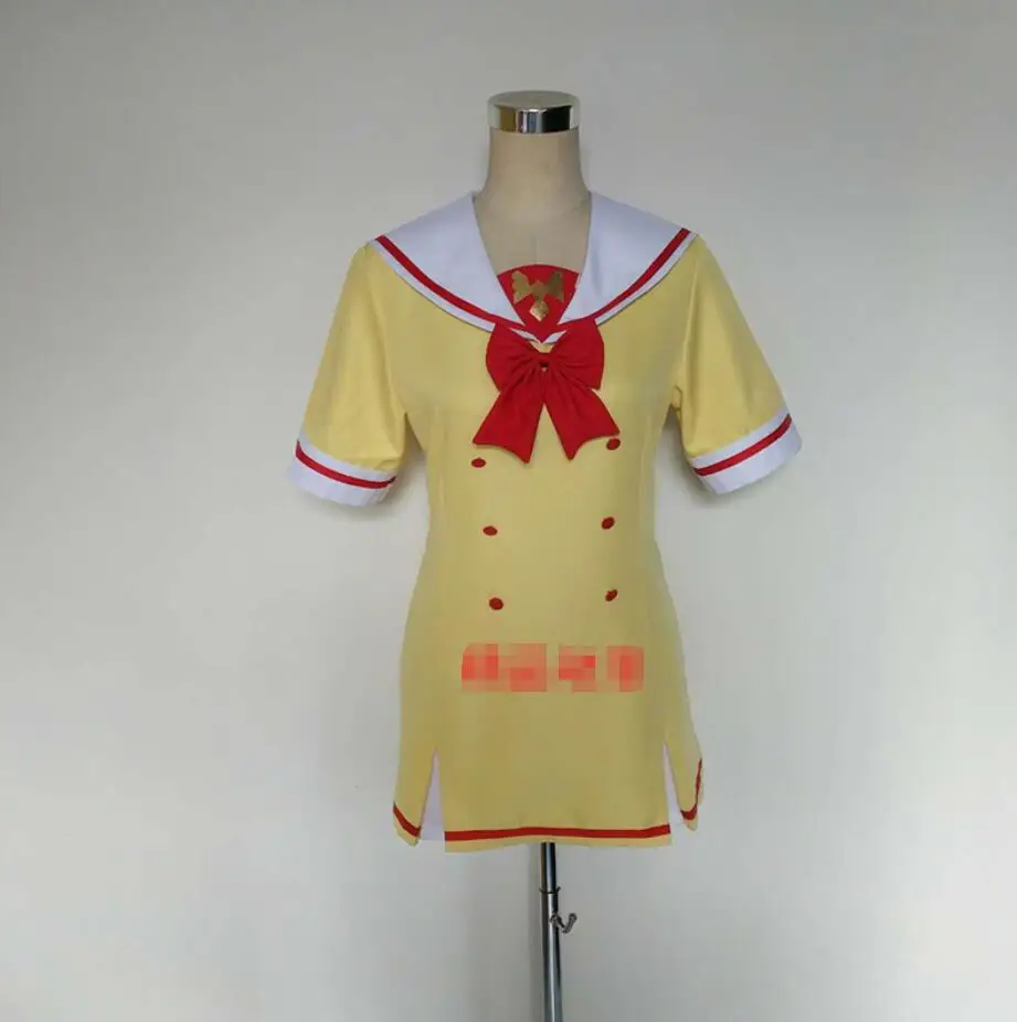 

Anime Re:Life in a different world from zero cosplay Emilia Halloween party JK School uniform summer costume dress+tie