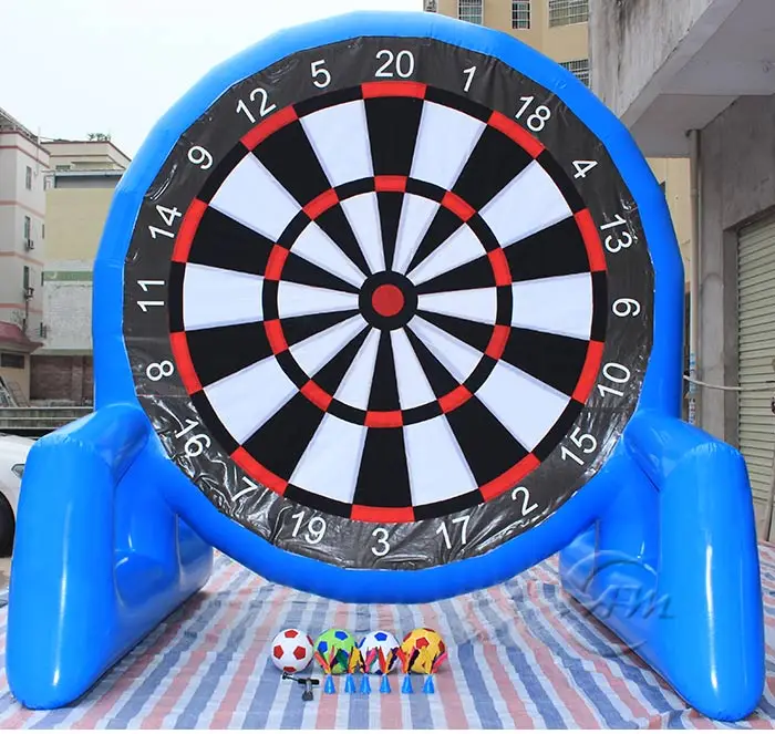 HI Bouncia New Design 2 Sides Inflatable Foot Darts for Sale Air Sealed Dart Game with factory price | Игрушки и хобби
