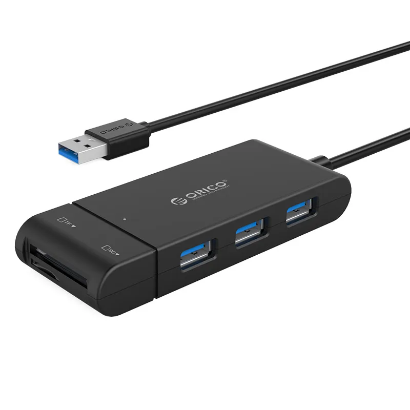 ORICO 3 порта USB 0 концентратор с SD/TF кард-ридер адаптер для чтения карт памяти