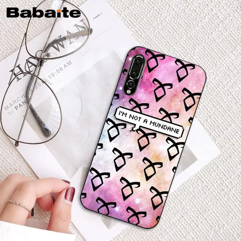 Чехол для телефона Babaite shadowhunters чехол Huawei P20 Mate20 Lite Honor Play 8A 8C 7C 5A Y6 Y5 II Psmart|Бамперы| |