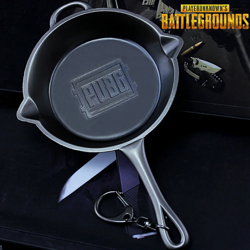Забавный брелок для больших сковородок реквизит PUBG модель оружия металлический