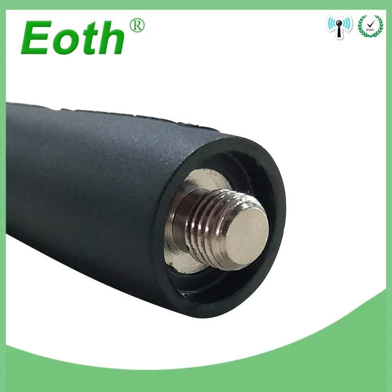 5pcs Stubby Walkie Talkie Antenna UHF 400-470MHz Compatible for Motorola PMAE4002 PMAE4002A PMAE4003 PPR860 EX500 Ham Radio