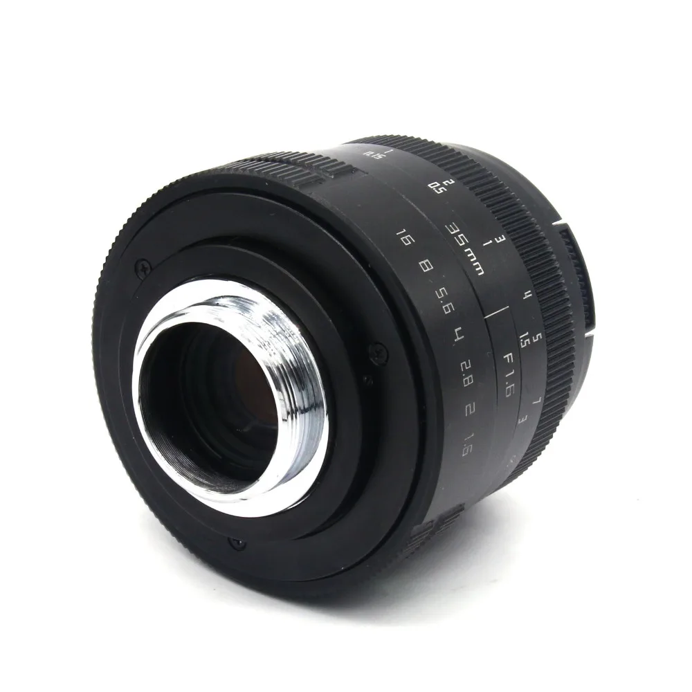 Новый зеленый круг 35 мм APS-C объектив камеры видеонаблюдения для Sony NEX NEX-6 NEX-5R NEX-F3 с