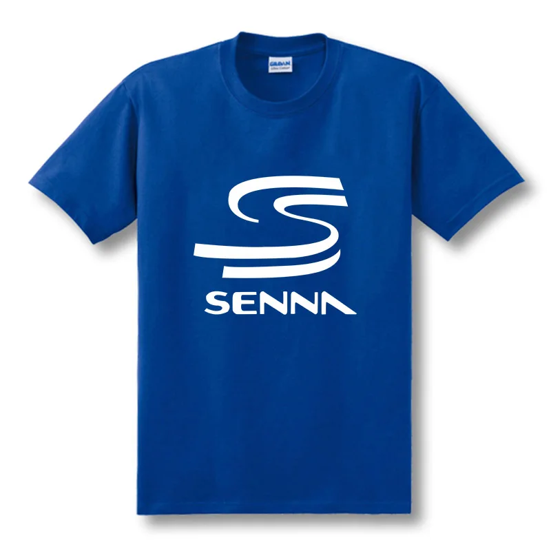Мужская футболка с короткими рукавами HERO F1 AYRTON SENNA Повседневная Размеры S ~ 2XL