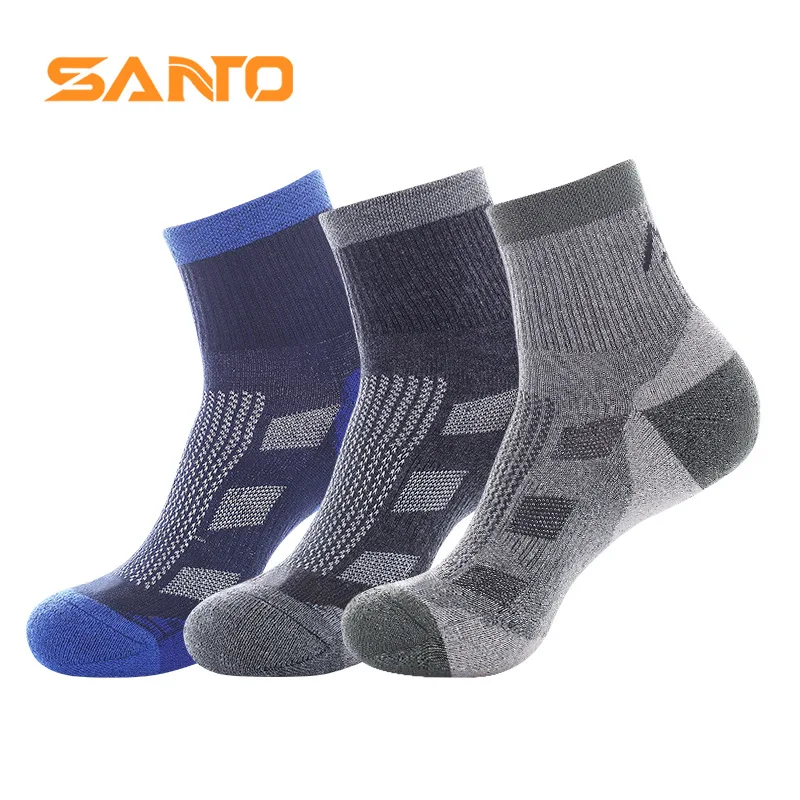 3 пары женские/мужские спортивные носки из 45% хлопка|running socks|hiking socks mensocks running |
