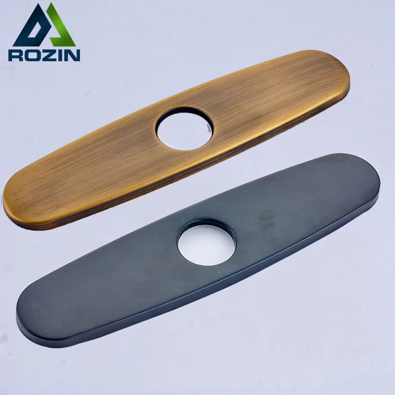 Rozin ванная комната кухонная раковина кран крышка отверстия пластина квадратная 2