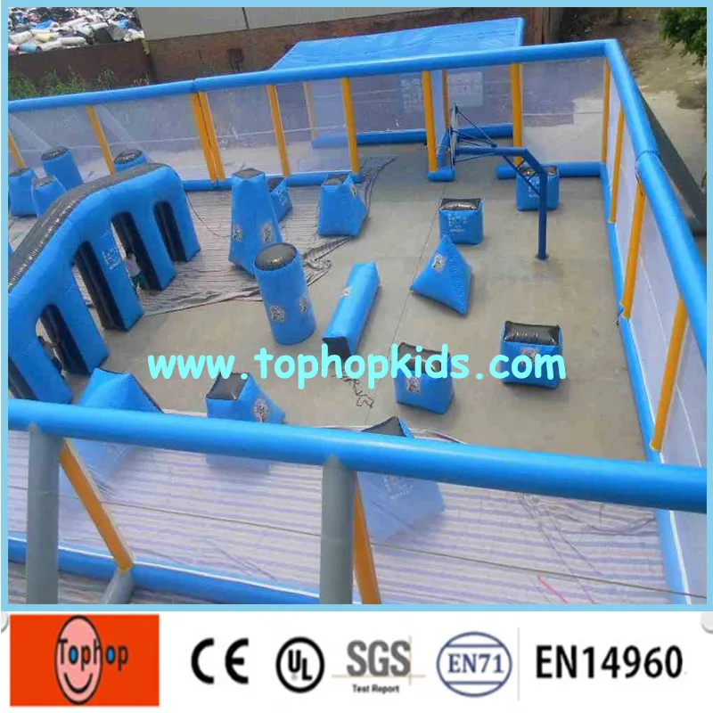 Хит продаж привлекательный надувной бункер из ПВХ для пейнтбола типы стрельбы