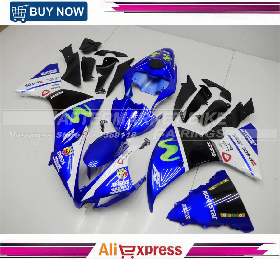 

Обтекатели для Yamaha YZF1000 R1 2012 2013 2014, комплект обтекателей из АБС-пластика для спортивного велосипеда и мотоцикла, Обтекатели для кузова