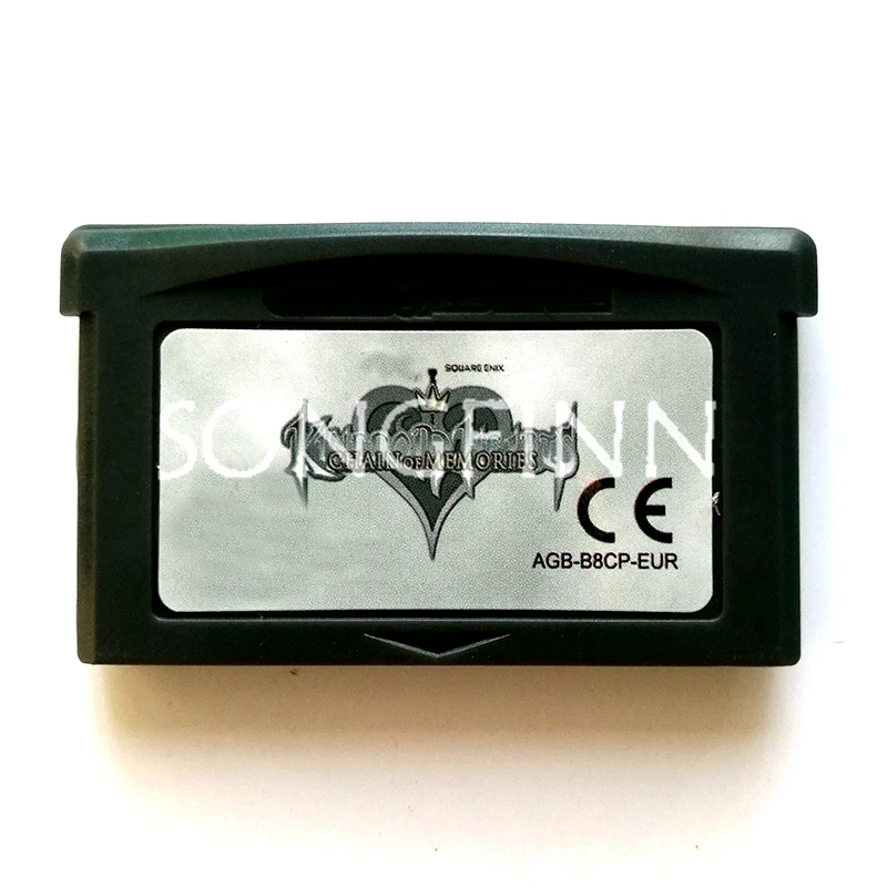 

Kingdom Hearts Chain of Memories Memory Cartridge Card for 32 Bit Video Game Console Accessories