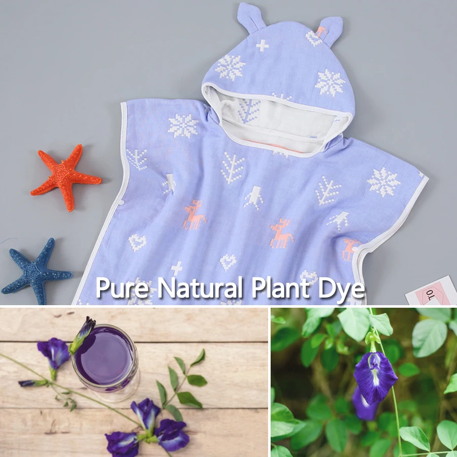 

Baby Bath Towel for Newborns Child Hooded Baby Towel With Hood Muslin Baby Cotton Gauze Cloth New Born beach Towel for Children