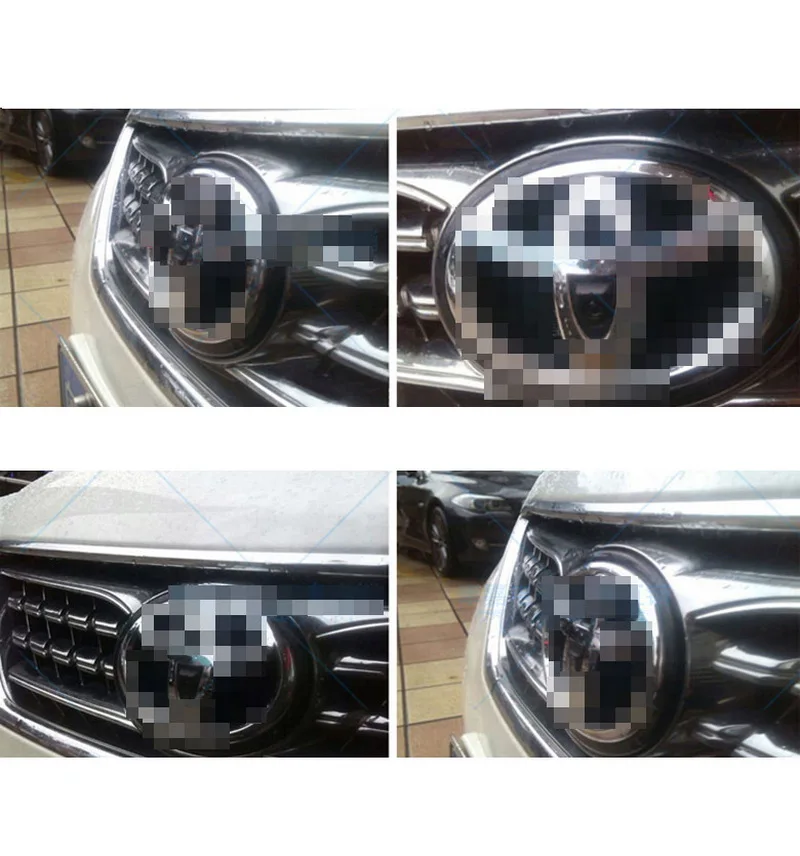 Для hyundai i30 2013 широкоугольная CCD HD цветная Автомобильная фронтальная камера для hyundai логотип фронтальная камера знак эмблема камера