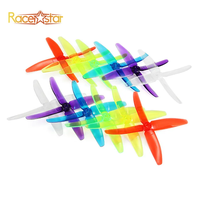 10 пар Racerstar 5040 5 0 мм монтажное отверстие 4 лезвия Пропеллер для RC моделей