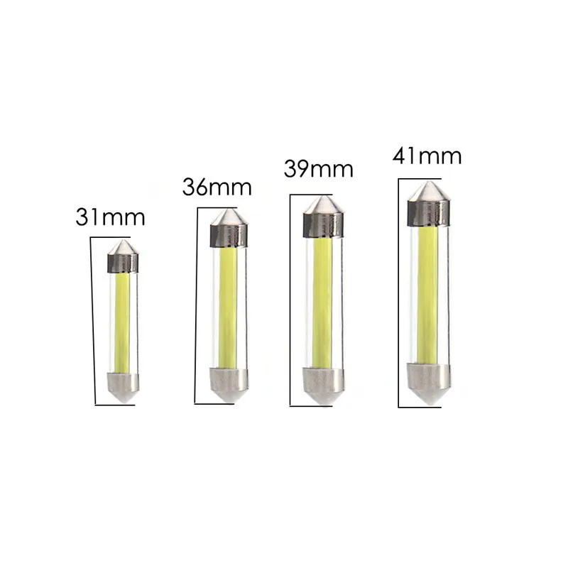 2 шт. светодиодные лампы 31 мм 36 39 41 C5W|31mm cob|12v led dome31mm bulb |