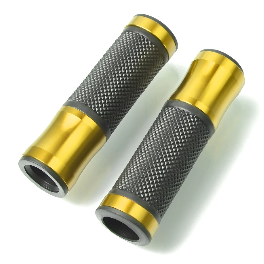 CNC Universal Hand Grips Aluminum Rubber Gel Grip Motorcycle Bar For Suzuki Racing GSR600 GSR750 LTZ400 | Автомобили и мотоциклы
