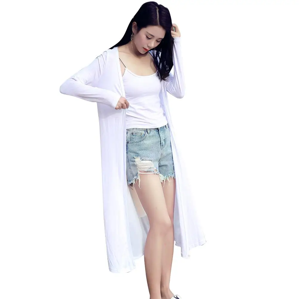 Yfashion Новое пляжное платье Для женщин Летняя шифоновая блузка с длинными рукавами