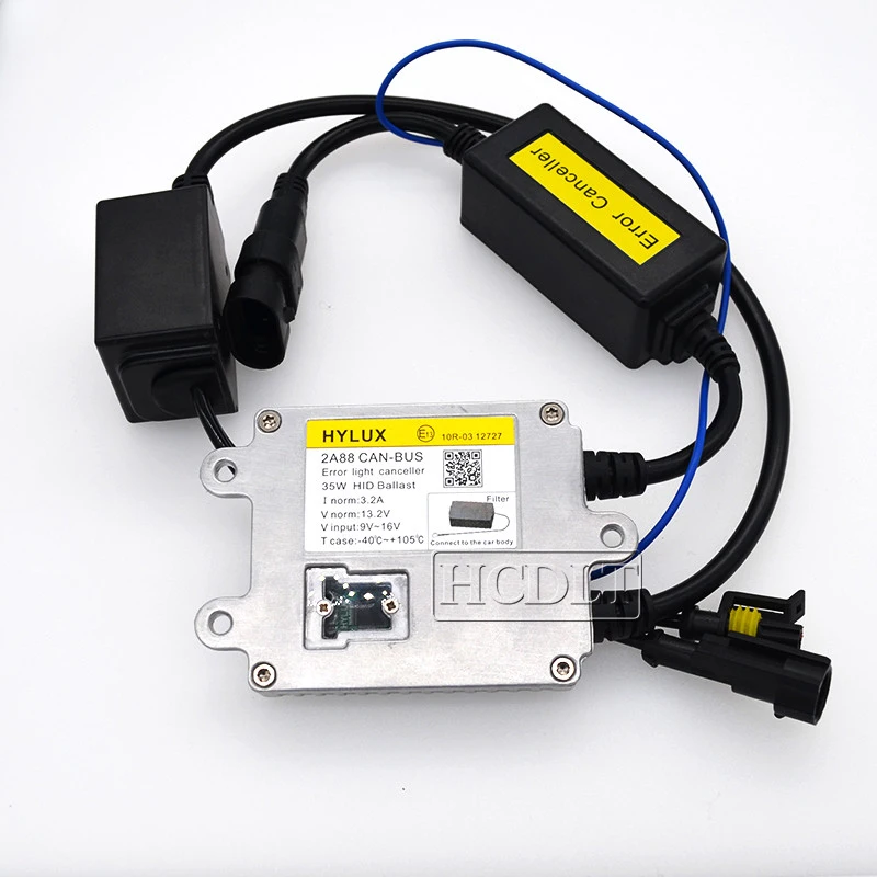 HCDLT оригинальный 35 Вт Hylux 2A88 Canbus HID ксеноновый балласт 12 В Ошибка света Canceller Hyluxtek