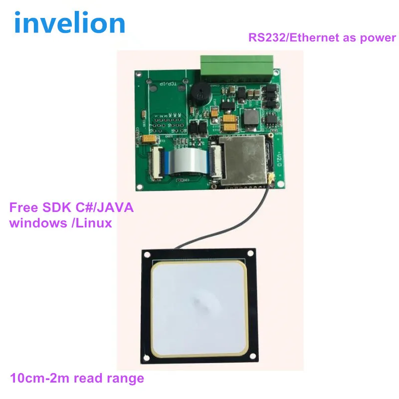 865-868 МГц PR9200 UHF RFID модуль/пассивный считыватель модулей обеспечивают 2dBi антенну и