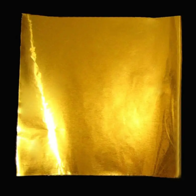 yellow 100 шт./лот бумага крепированная листы Конфеты Сахар Шоколад Конфеты Кондитерские квадратная фольга обертка посылка Рождественская елка подарочная упаковка - Цвет: yellow