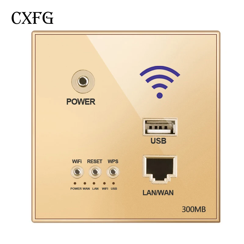 Сетевое реле CXFG 300 Мбит/с 220 В 2 4 ГГц | Обустройство дома
