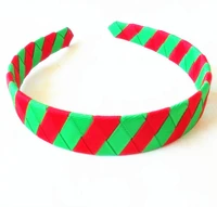 100pcs dhl free shipping christmas day handmade woven headband