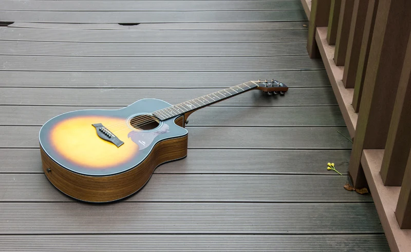 Горячие guitars 41 дюймов высокое качество кемпа a2c гитара акустическая палисандр