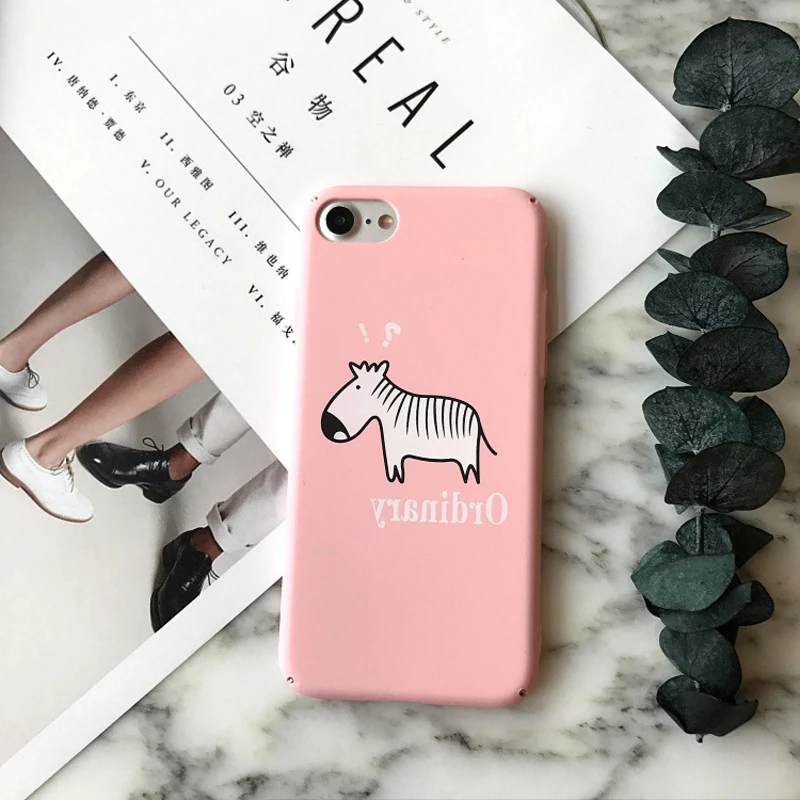 Модный чехол из поликарбоната с рисунком бегемота для apple iphone 6 6S 7 Plus чехлы на