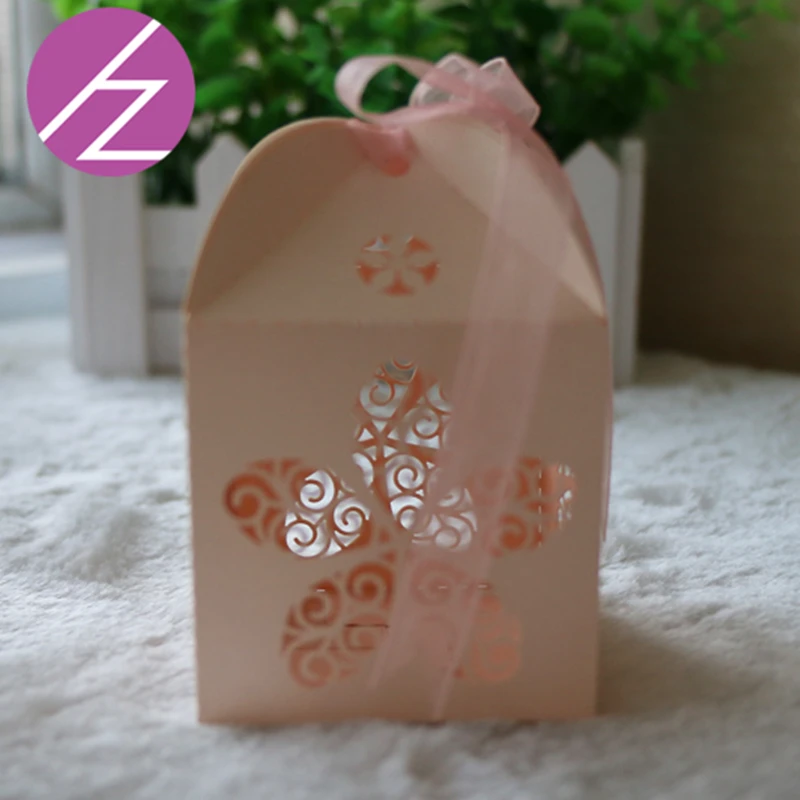 50 шт./лот большой цветок скульптура конфеты подходит для свадьбы приглашения