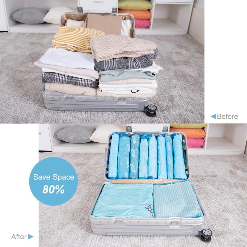 Tai дорожные пакеты для экономии места без вакуума и насоса компрессионная