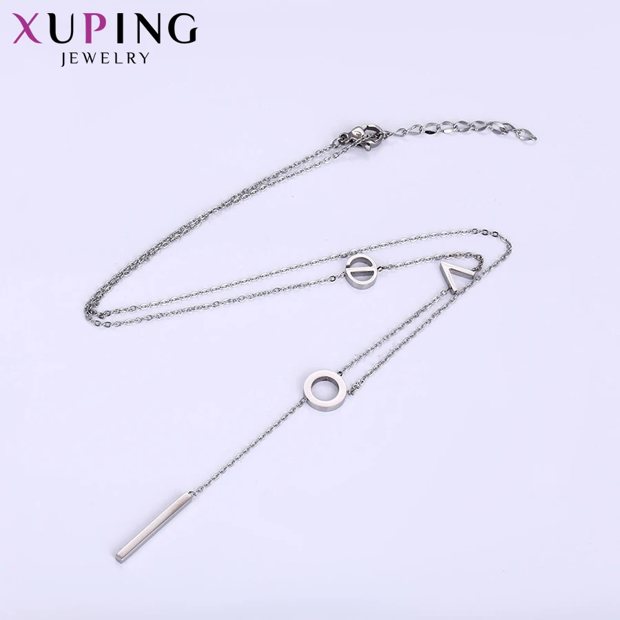 Xuping модные уникальные длинные Любовь Форма ожерелье кулон ювелирные изделия для женщин дизайн Хэллоуин подарки S57-43473