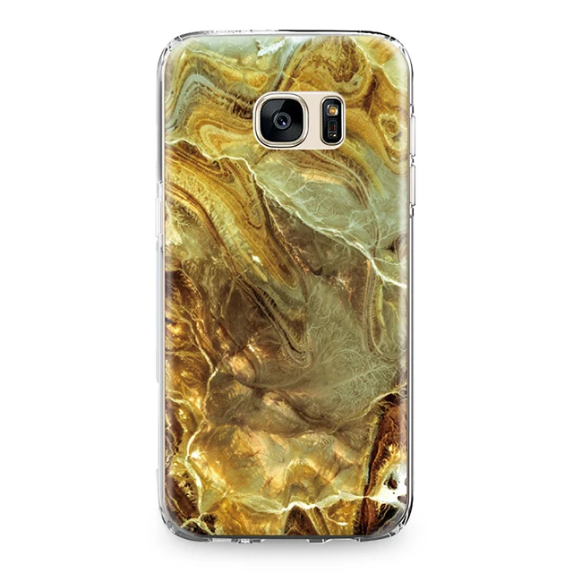 Для samsung Galaxy S5 S6 S7 Edge S8 S9 S10 Plus S10e Note 4 5 8 9 мягкий чехол разноцветный мраморный кожаный силиконовый чехол - Цвет: 3183