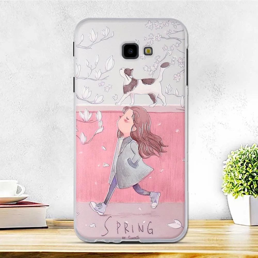 Для samsung Galaxy J4 Plus Чехол Мягкий силиконовый чехол для samsung Galaxy J4 Prime J4 Plus J415F SM-J415F J4Plus J 4 чехол Capa - Цвет: 5